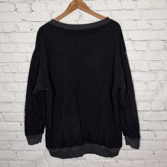 Wildfox Python Track Roadtrip Sweatshirt Size Large - Picture 4 of 5